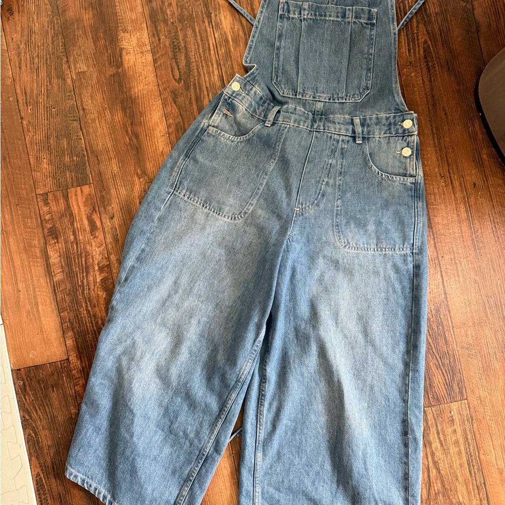 We The Free Blue Denim Apparel